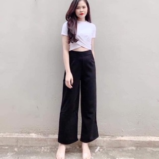[Mã FASHIONXANH44 giảm 10% tối đa 30K đơn 99K] 💕Rẻ vô địch💕Quần ống suông rộng sang chảnh
