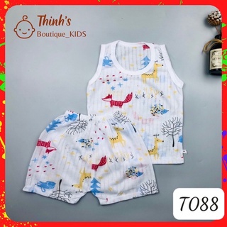 Bộ thun giấy cho bé-Cotton giấy size đại