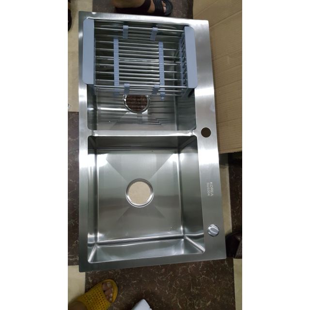 Chậu đúc inox 201