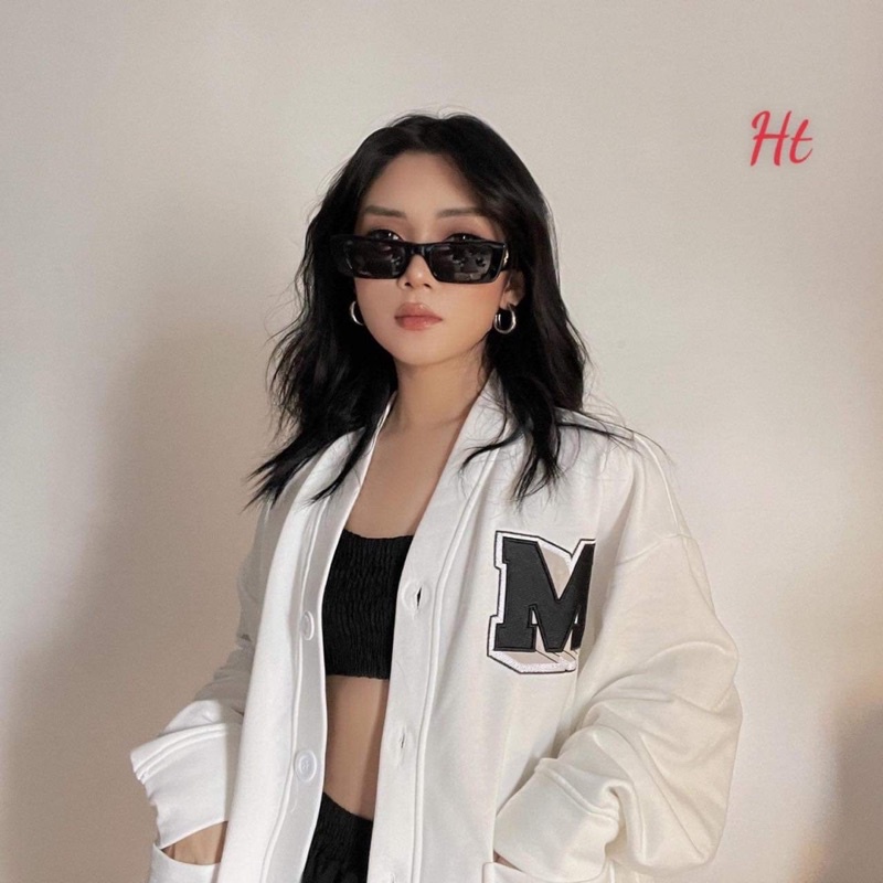 Áo cadigan logo chữ M H2