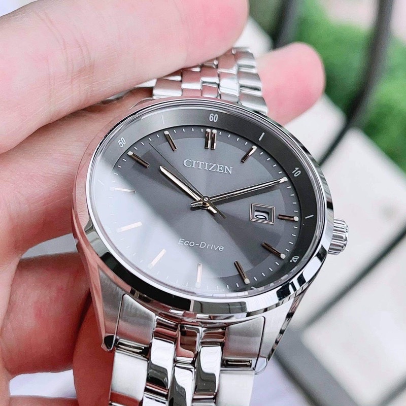 ĐỒNG HỒ NAM CHÍNH HÃNG Citizen BM7251-53H Contemporary Dress Grey Dial Men's Eco Drive