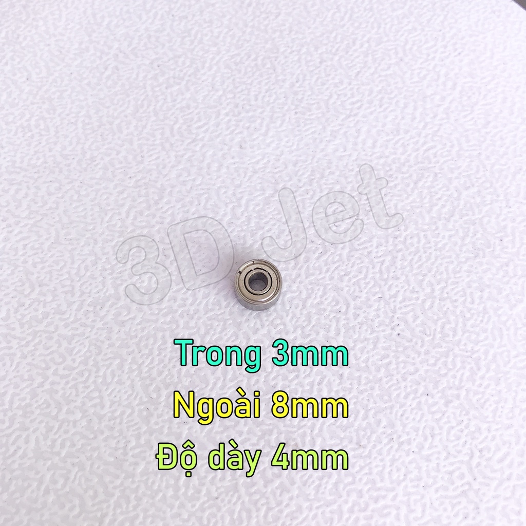 Vòng Bi Bạc Đạn nhỏ trục 3mm Chính Xác