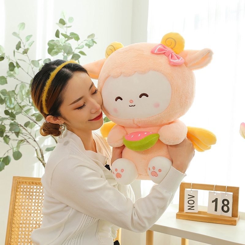 Gấu Bông Cừu- Gấu Bông Thỏ Mềm Mịn Cao Cấp Gấu Bông