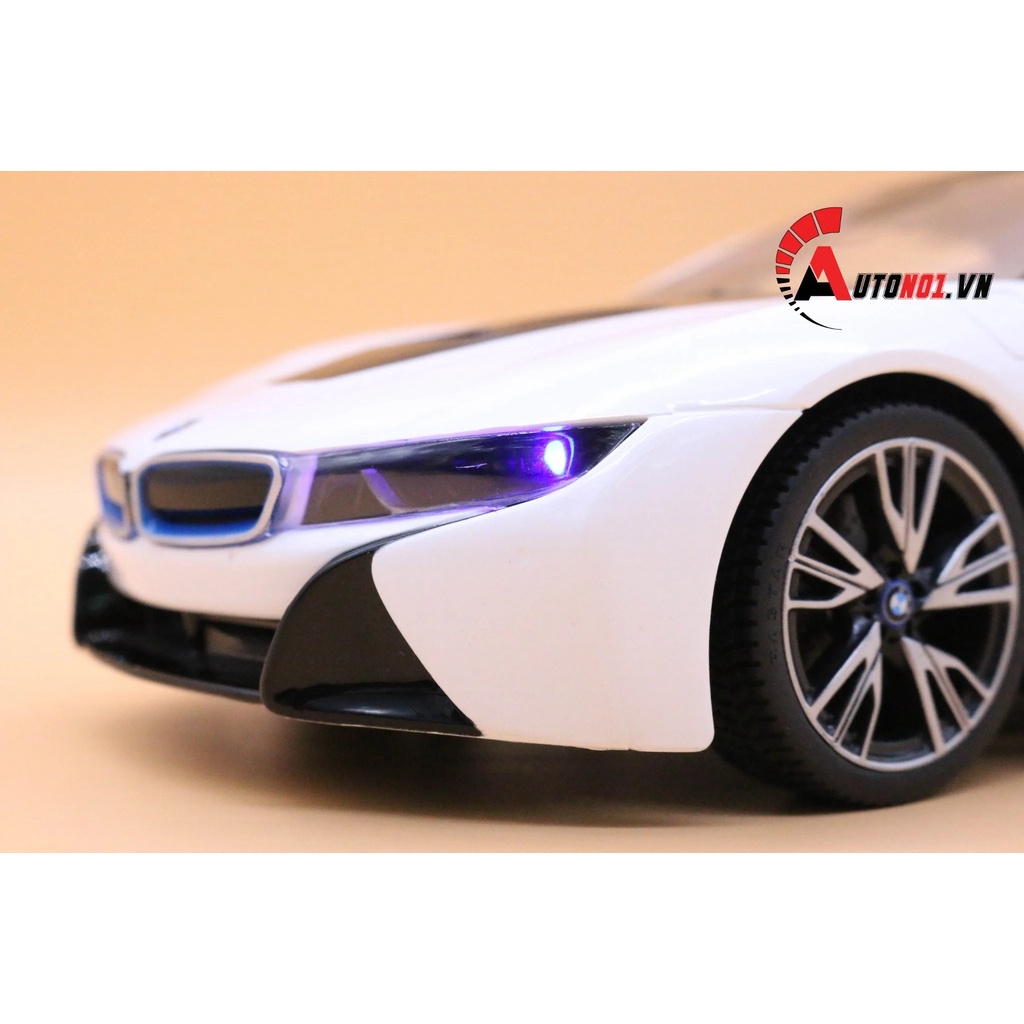 MÔ HÌNH XE ĐIỀU KHIỂN Ô TÔ BMW I8 WHITE 1:14 RASTAR 6322