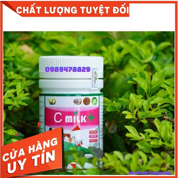 Cmilk Kích Sữa - Tăng Tiết Sữa - Giảm Viêm Tuyến Sữa Chó Mèo