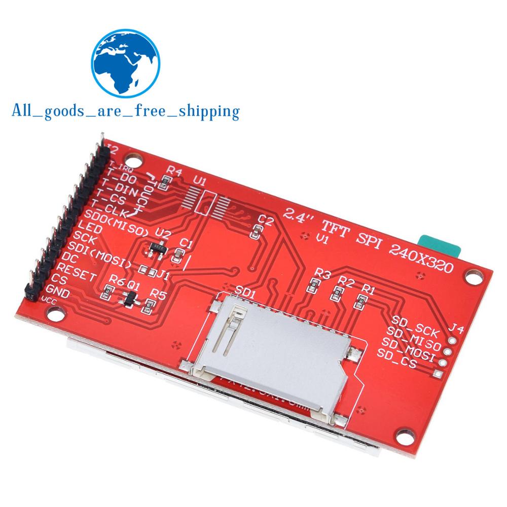 Mô Đun Màn Hình Lcd 2.4 "2.4 Inch 240x320 Spi Tft Lcd 5v / 3.3v Pcb Micro Sd Ili9341 Cho Arduino