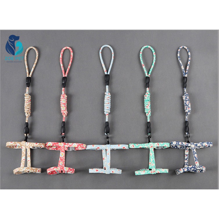 [Mã PET50K giảm Giảm 10% - Tối đa 50K đơn từ 250K] Dây dắt mèo đi dạo kiểu nhật
