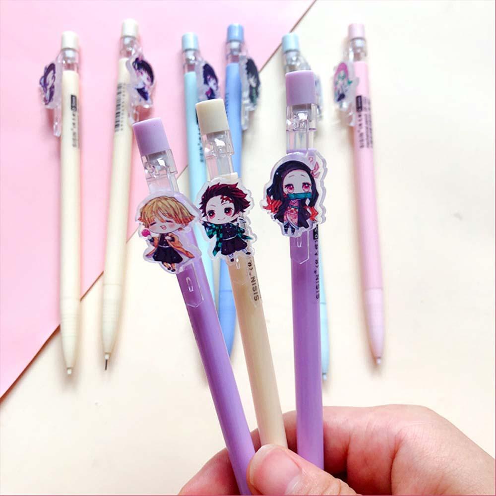 Bút Chì Bấm Cơ Học Kamado Tanjirou Kimetsu No Yaiba Ngòi 0.5mm