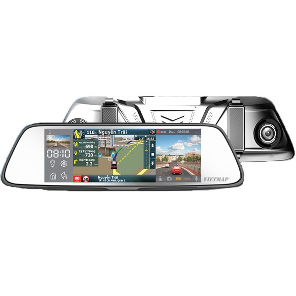 Camera hành trình ô tô Vietmap G79, kết nối camera lùi, cảnh báo tốc độ, hàng chính hãng
