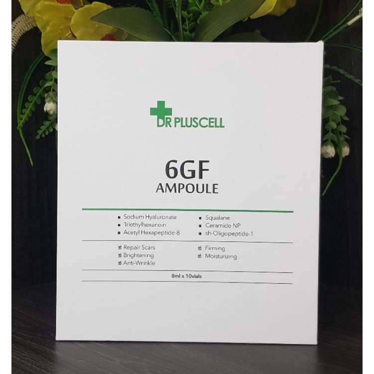 [Chính hãng] Tế bào gốc 6GF Exosome Dr Pluscell phiên bản mới (Sét 10 lọ)