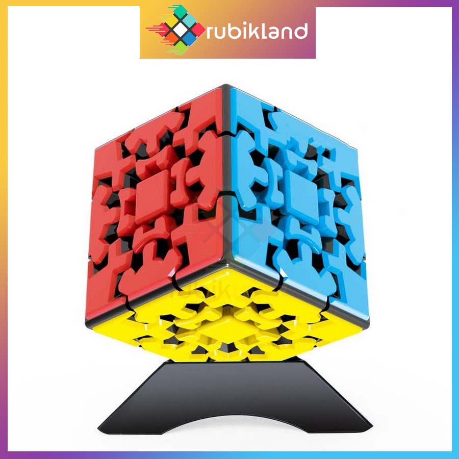 Rubik Biến Thể Gear Cube 3x3 Yumo Zhichen KungFu Rubic Bánh Răng Đồ Chơi Trí Tuệ Trẻ Em