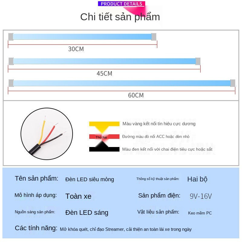 Bắt đầu quét Cặp đèn ô tô có led siêu sáng