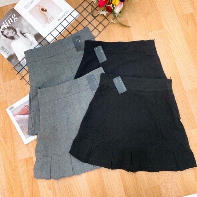 Chân váy đuôi cá chất vải tuyết mưa dày dặn có lót trong, mặc đi làm đi chơi đều được