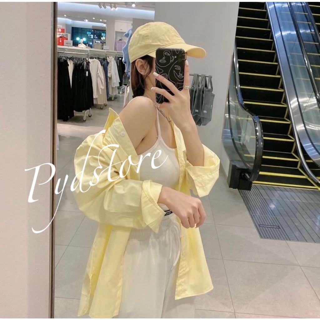 Áo Sơ Mi Màu Nổi PYDSTORE - FREESIZE
