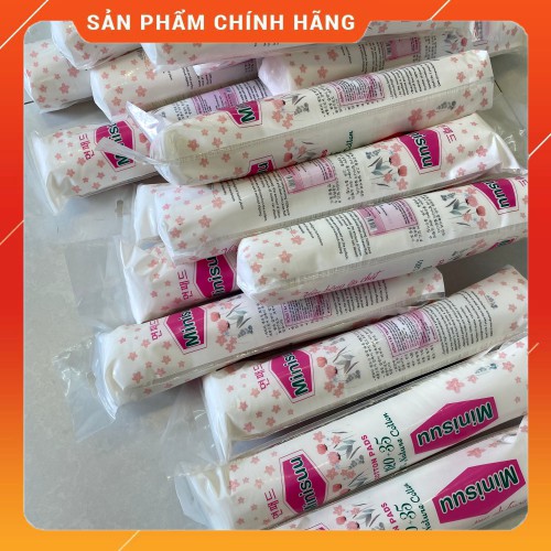 Bông tẩy trang Hàn Quốc Minisuu 155 miếng