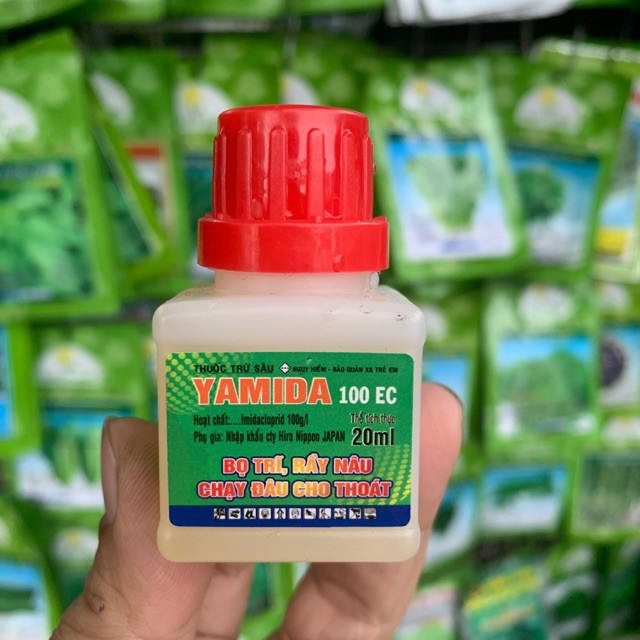 yamida 100EC 20ml - Thành phần Imidacloprid sạch sẽ bọ trĩ rầy nâu