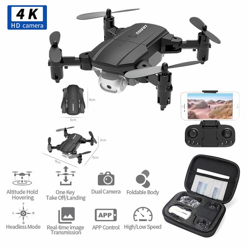 Máy bay Fycam mini 4K - FLYCAM F87 Máy bay không người lái Drone Wifi, 2.4GHZ, độ phân giải 4K chụp ảnh trên không