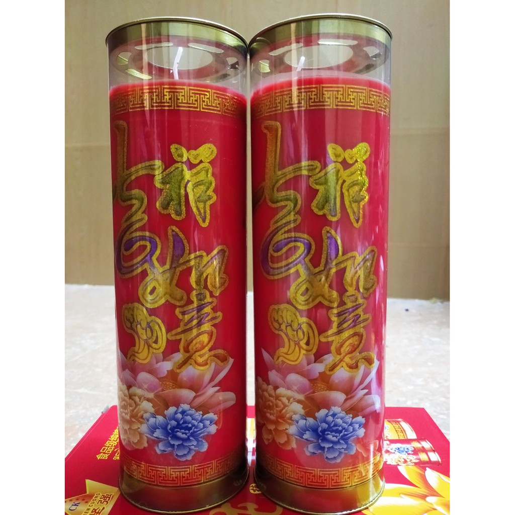 1 cặp đèn sáp bơ 5 ngày