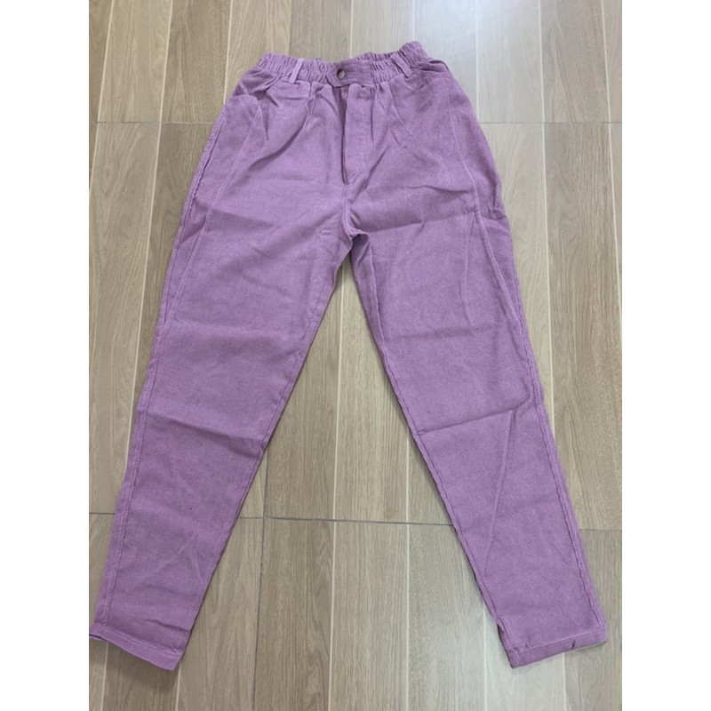 Quần nhung tăm, quần baggy size 40-65kg