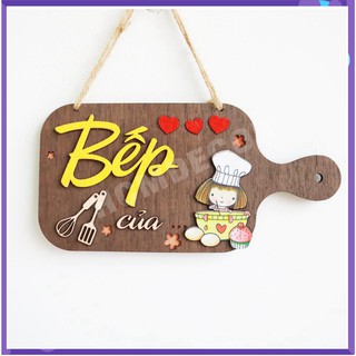 [DECOR] Bảng gỗ trang trí phòng bếp - HCMBM1