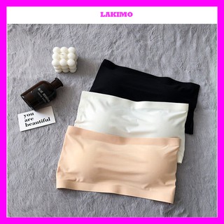 Áo quây ngực đúc su màu trơn, áo bra nữ gài lưng Lakimo ALG15
