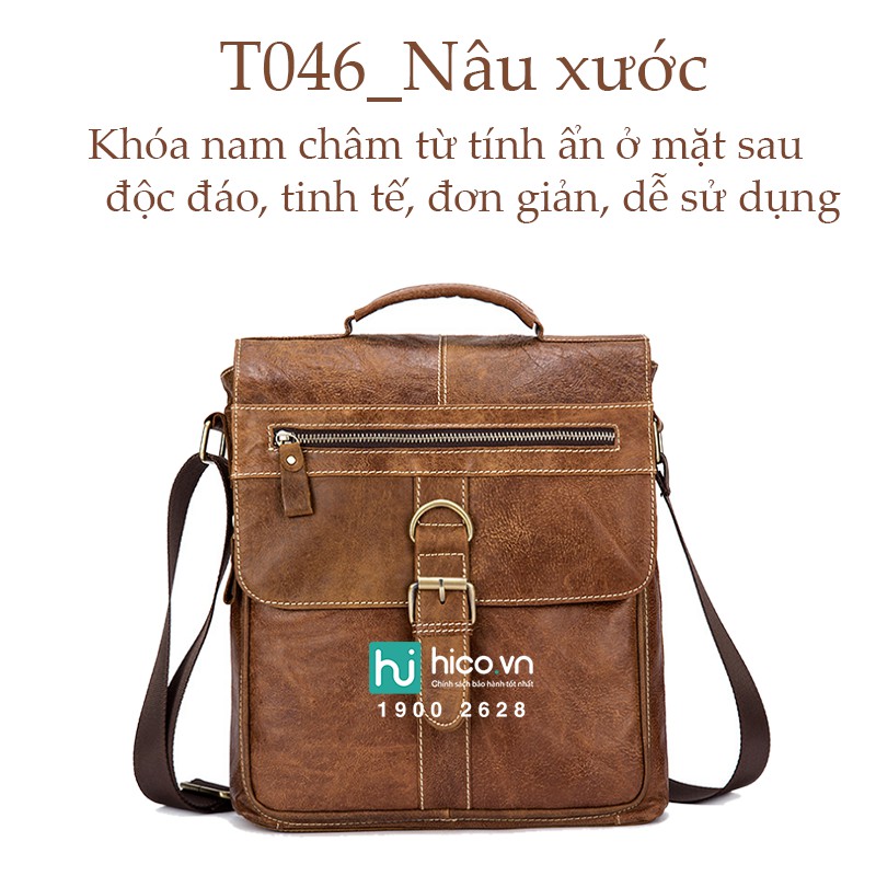 TÚI ĐEO CHÉO NAM CAO CẤP T046 - VẺ ĐẸP SANG TRỌNG CHO QUÝ ÔNG THÀNH ĐẠT