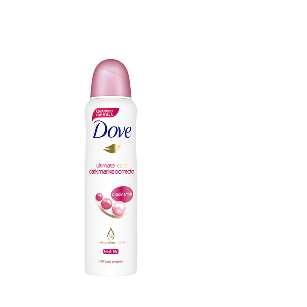 [HB Gift] Xịt ngăn mùi Dove 150ml (mẫu ngẫu nhiên)