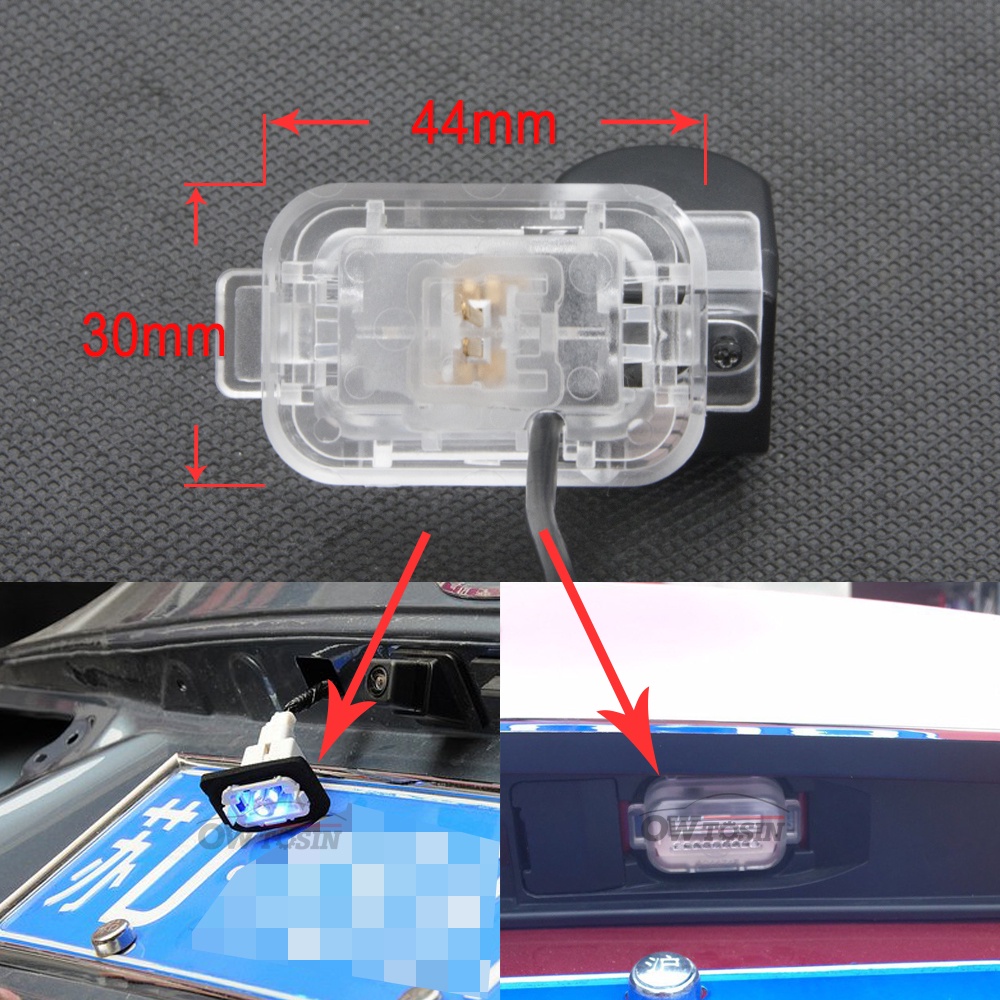 Camera Lùi Xe Tầm Nhìn Ban Đêm HD CCD 1280 * 720 Cho Mazda 6 / ATENZA 2013 2014 2015 2016 2017 2018