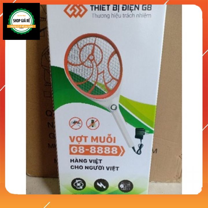 Vợt muỗi cao cấp G8 8888 hàng Việt Nam chất lượng quốc tế