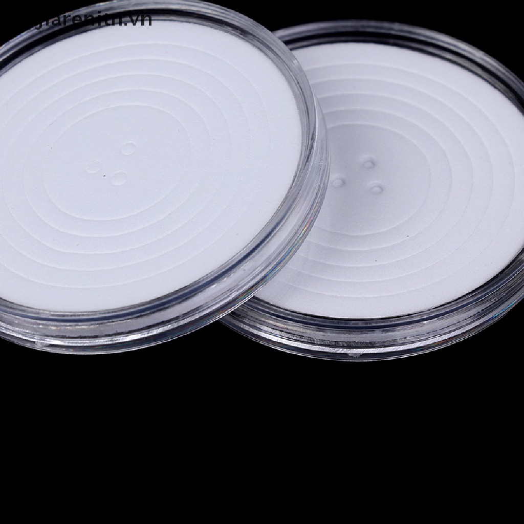 Jiarenitn 20pcs 46mm Plastic Coin Holder Capsule Storage Case Collection Display Container vn