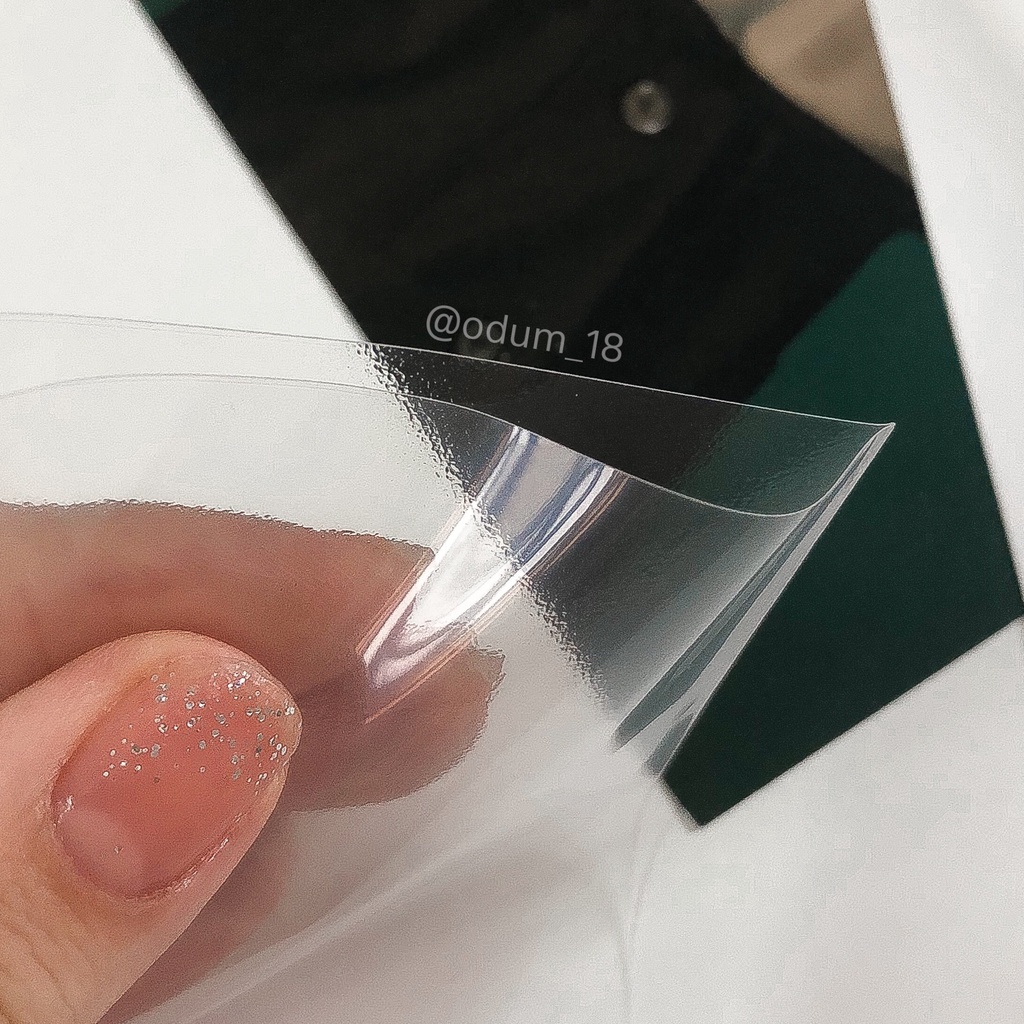 Sleeve Patron Trung dày không dán đựng minicard mini photocard size 72x102mm