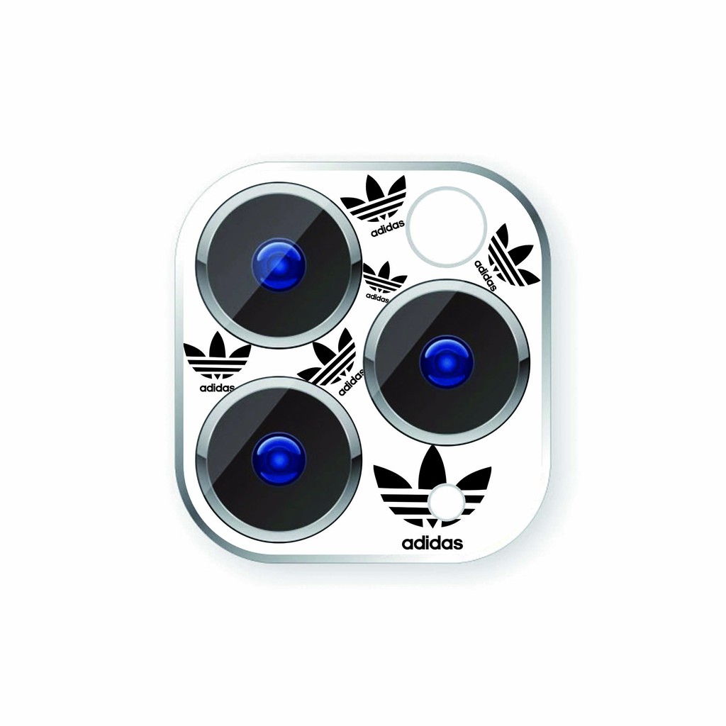 Miếng Dán Camera Sau Họa Tiết Adidas Cho Iphone 12 Pro Max 12