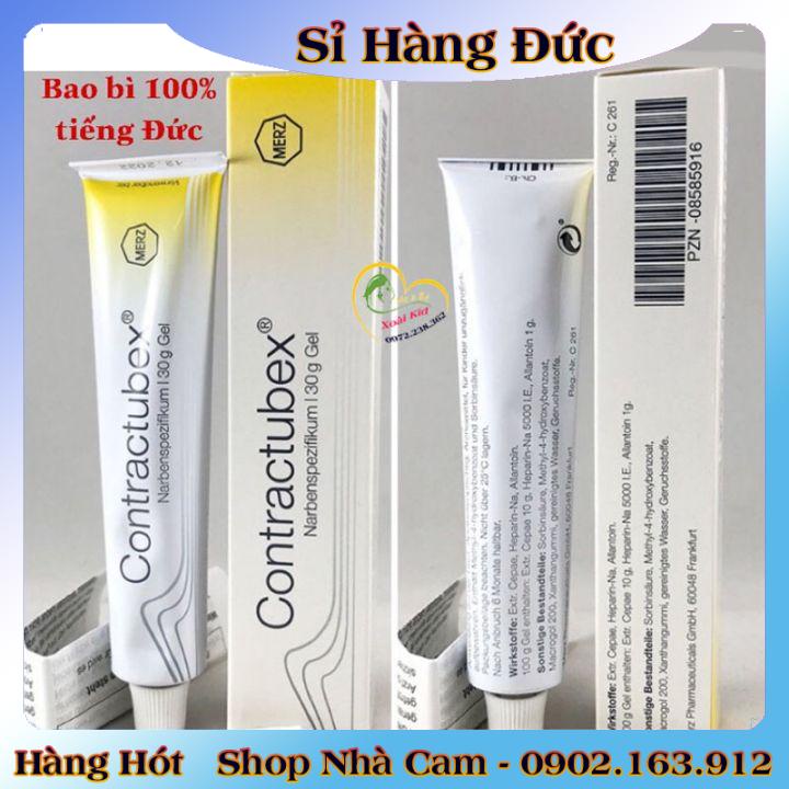 Kem làm mờ sẹo Contractubex Đức tuýp 30g , Đủ Bill Date mới