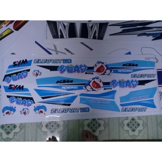 Tem rời xe elegant 2016