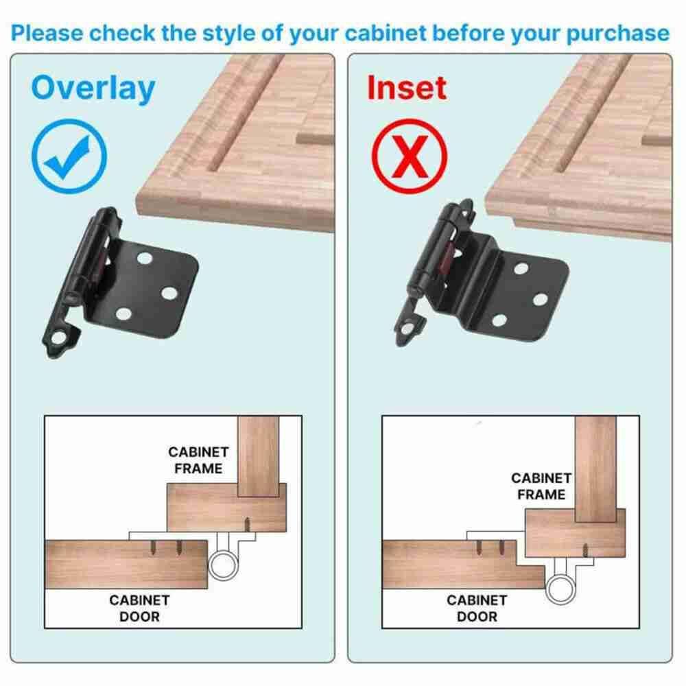 Bộ 5 Bản Lề Cửa Tủ Đa Năng Tiện Dụng