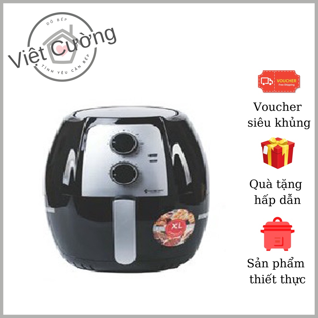 NỒI CHIÊN KHÔNG DẦU CHEF&amp;CHEF YJ702 DUNG TÍCH ĐẠT 6L