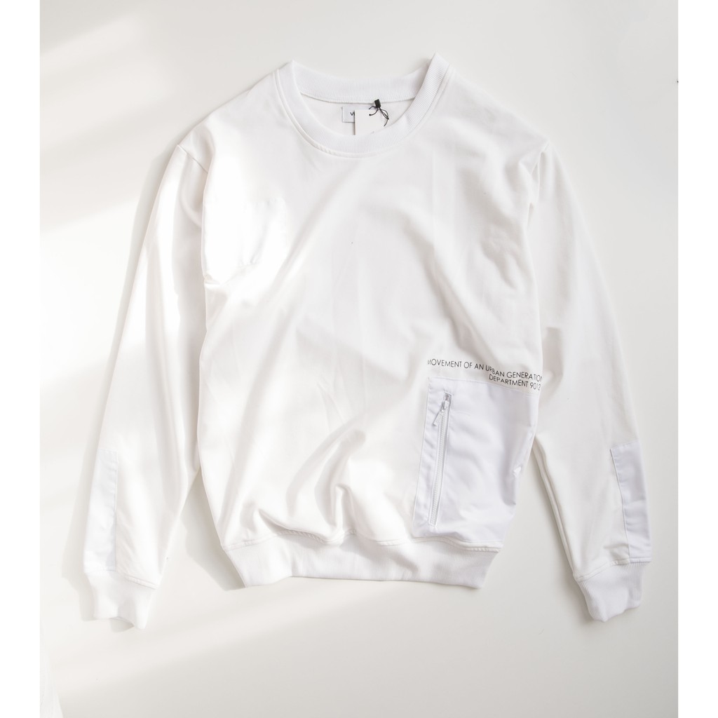 Áo Sweater Nam Nữ . Áo Nỉ Unissex Dài Tay cổ tròn Trơn Vải Cotton Da Cá Giữ Nhiệt | BigBuy360 - bigbuy360.vn