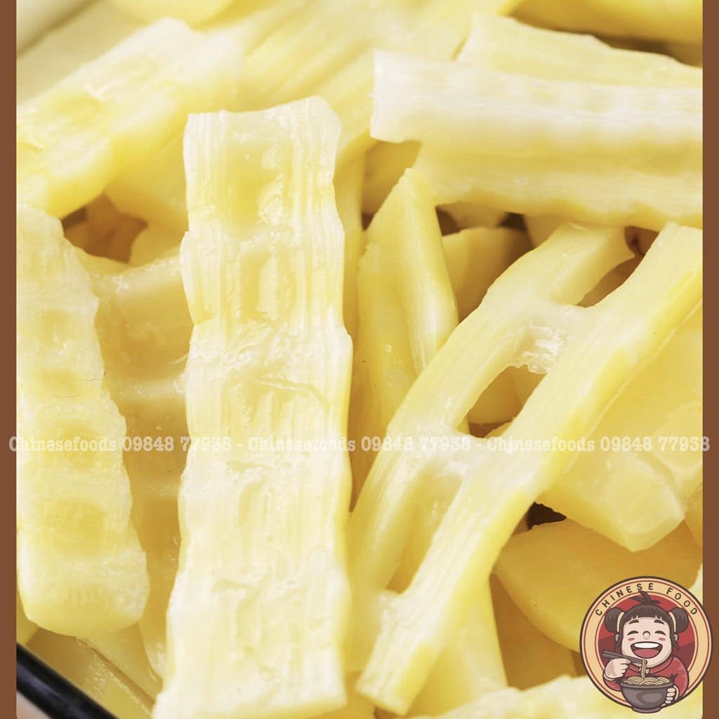 Măng Trúc Muối Cay 120g và 100g Đồ Ăn Vặt