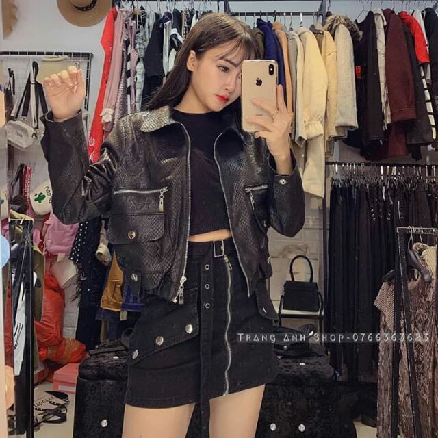 🌟Khoác da lộn (Ảnh thật )