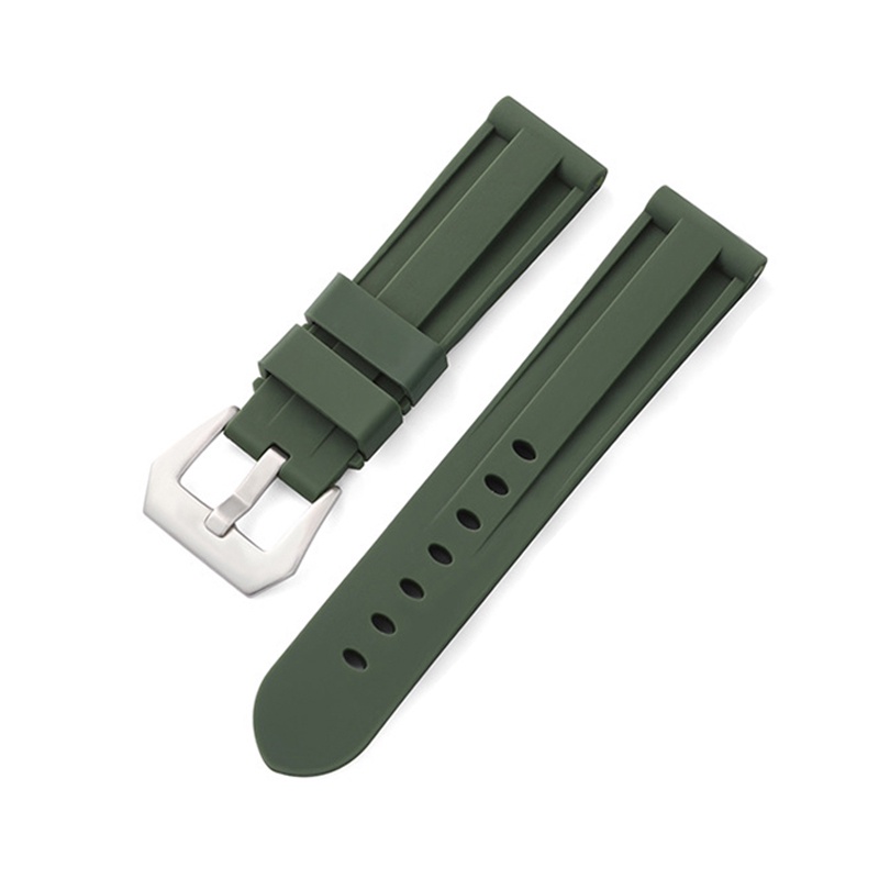 Dây Đeo Cao Su Silicone 22mm 24mm 26mm Cho Đồng Hồ Huawei Watch GT 3 Pro 43mm 46mm Gt3 2 Pro