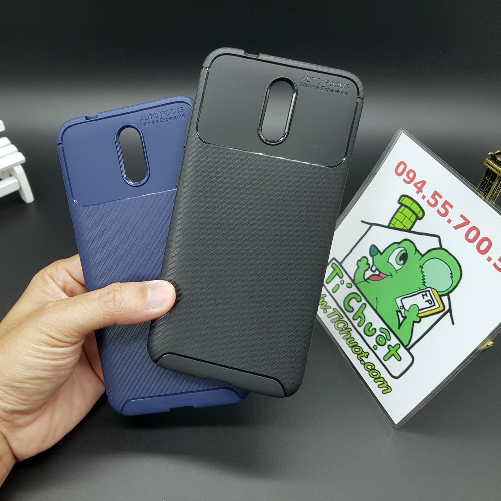 [Ảnh Thật] Ốp Lưng Nokia 2.3 AutoFocus Vân 3D Carbon Chống Sốc