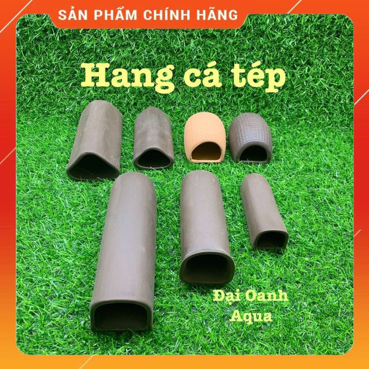 Hang Gốm Pleco - Hang cá thủy sinh - Hang Tôm - Hang trang trí- Trú Ẩn cho Cá Pleco, Cá Chuột