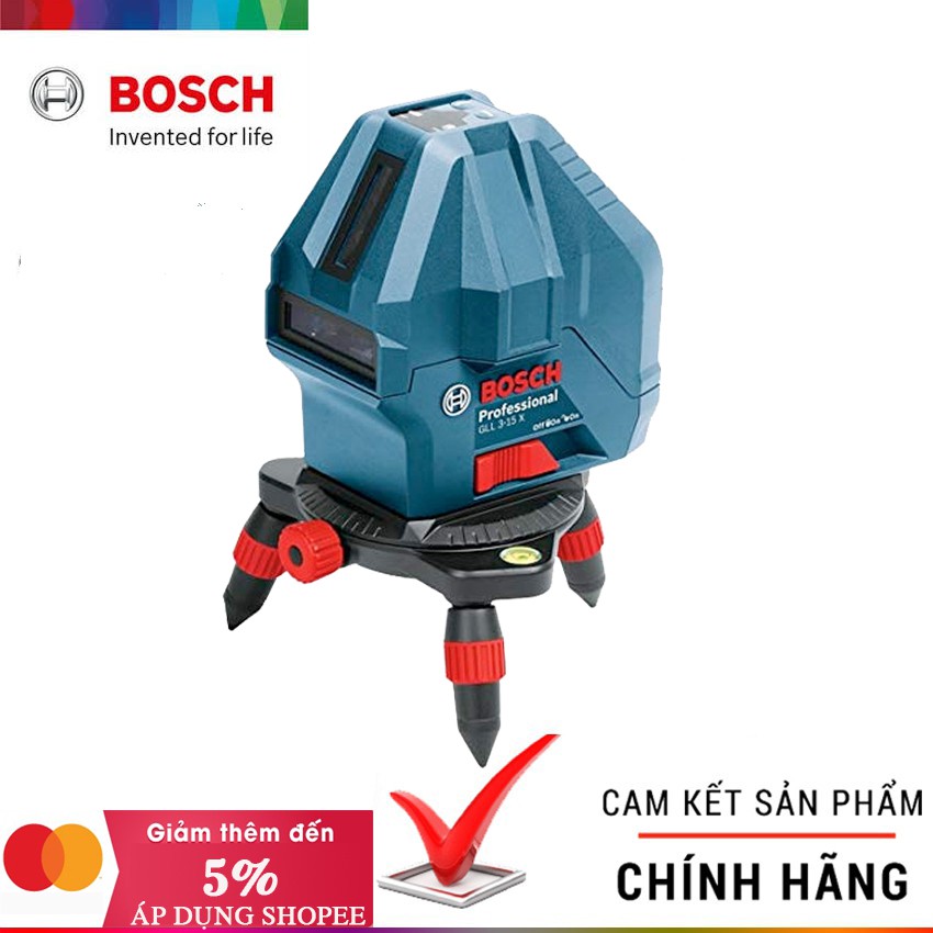 Máy cân mực Laser Bosch-GLL 3-15X