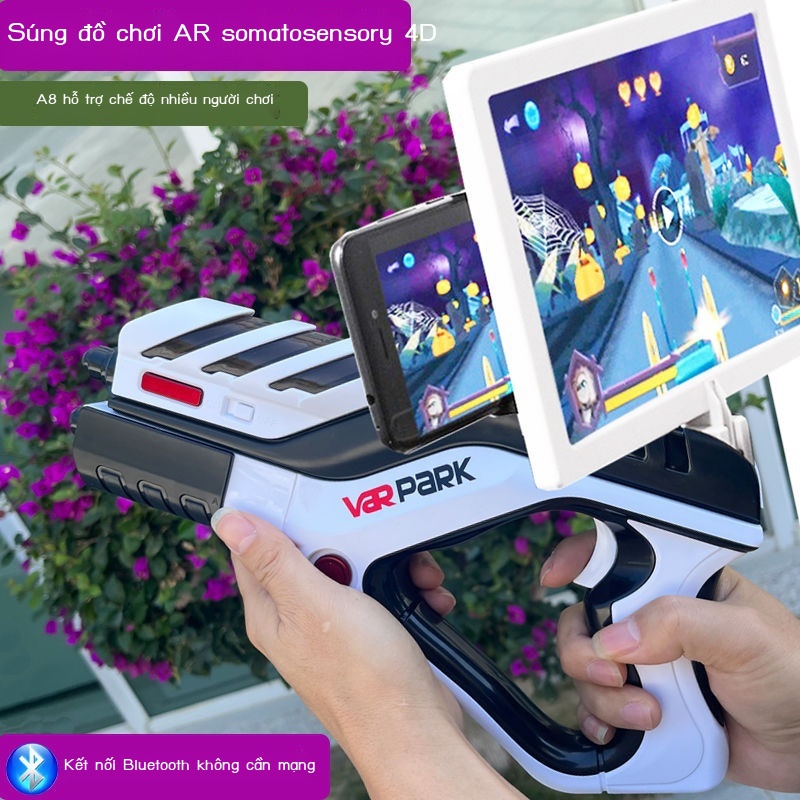 ❀☾AR Bluetooth trò chơi súng somatosensory CS bắn súng VR bắn tỉa 3D ma thuật 4D cho trẻ em Ngày trẻ em quà tặng súng đồ