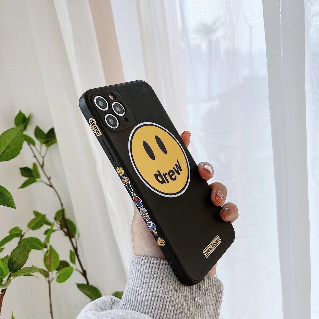 Ốp điện thoại TPU họa tiết mặt cười cho Iphone 12 / 12promax / 12mini / 7plus / Xs Max / 8 / 11 / 11promax | BigBuy360 - bigbuy360.vn