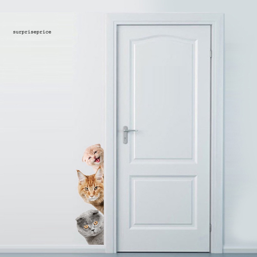 Sticker Dán Tường Trang Trí Hình Động Vật Đáng Yêu