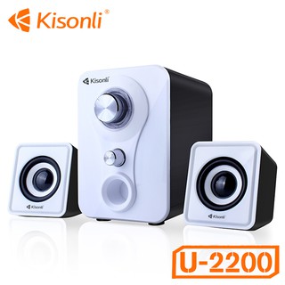 Loa Vi Tính Kisonli U-2200 2.1 (Màu ngẫu nhiên)
