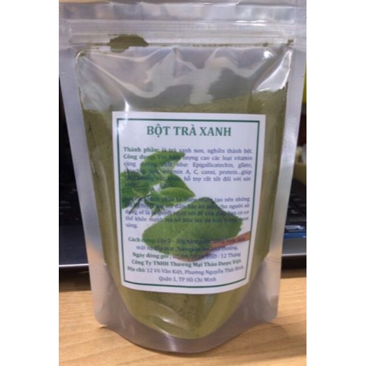 BỔT TRÀ XANH NGUYÊN CHẤT 500G