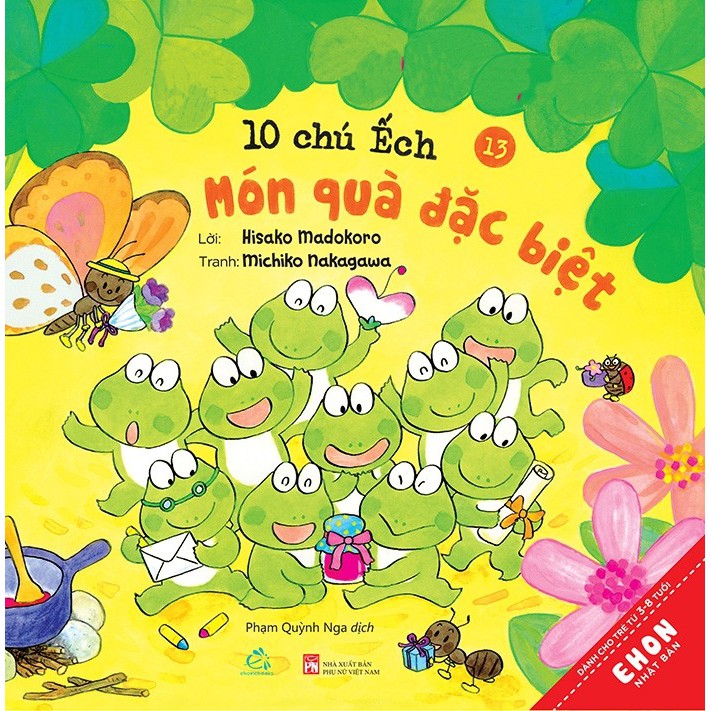 Sách - Bộ Sách 10 Chú Ếch (Tập 13 Đến Tập 18) - Bộ 6 Cuốn