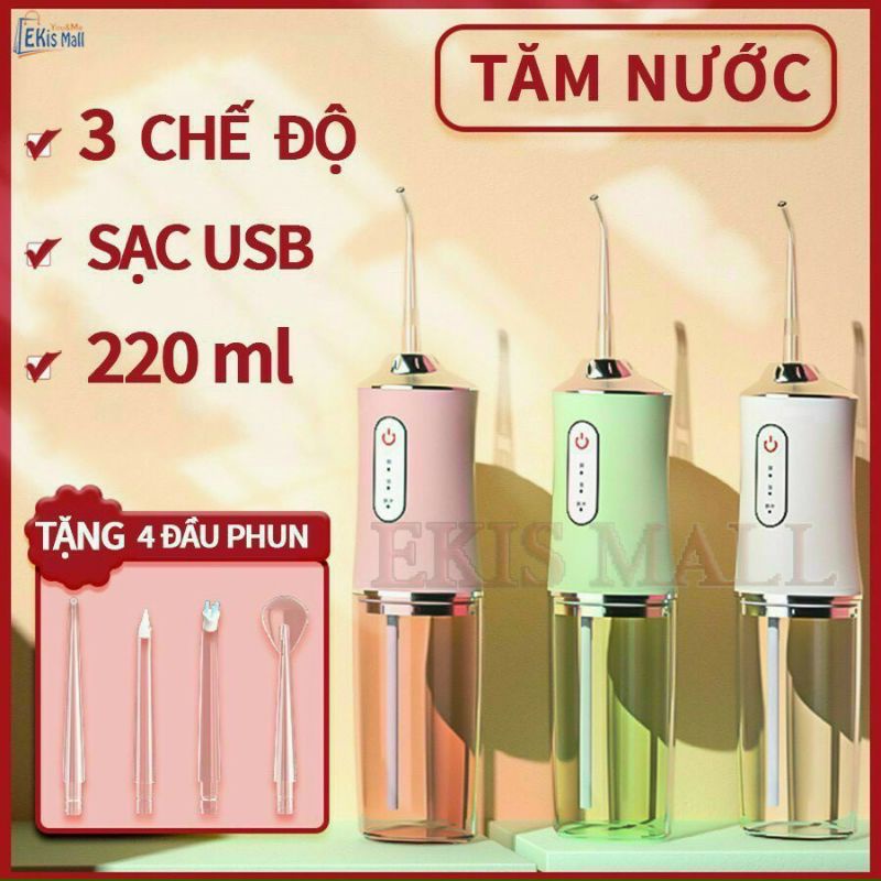 Tăm nước chăm sóc răng miệng